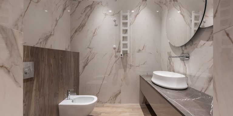 bathroom wall and floor tiles