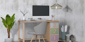 perfect workspace for home