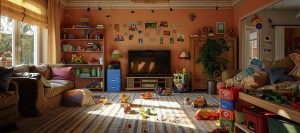 Indoor Games Room for Kids