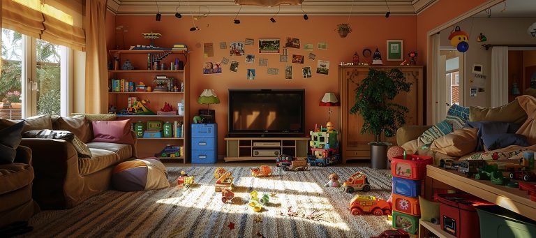 Indoor Games Room for Kids