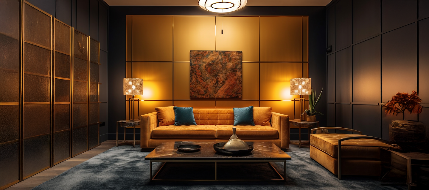 textured living room