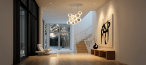 lighting plan in the living room